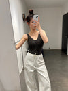 BASERANGE French ARTHUR casual pants beige jeans BAS-TRAR-DE-SU25-ECRU